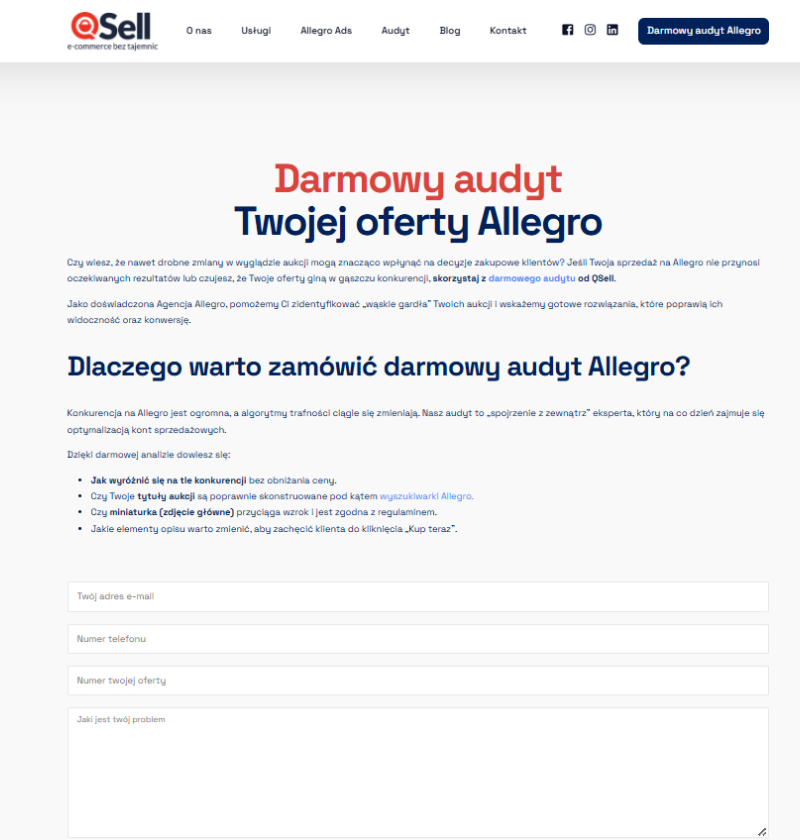 darmowa reklama na allegro