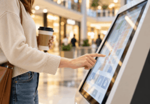 Read more about the article Infokiosk wewnętrzny czy zewnętrzny – co zmienia miejsce montażu?